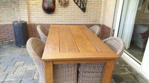 Mooie, robuuste boeren tafel