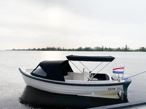 Mooie sloep ADAM 530 classic  20PK Honda complete set