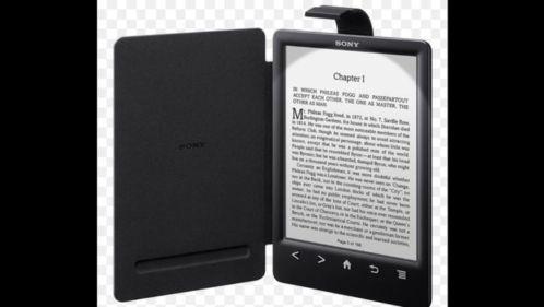 Mooie Sony Ereader met verlichting