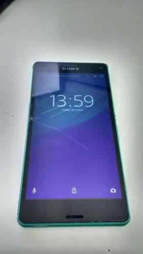 Mooie Sony Xperia Z3 Compact 16 GB met Defect Touchscreen