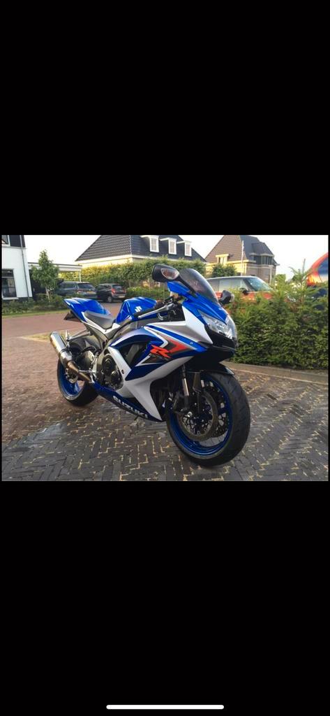 Mooie Suzuki gsxr 750 2009 17000 km Volledig akrapovic