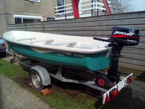 Mooie Terhi 440 incl motor en trailer