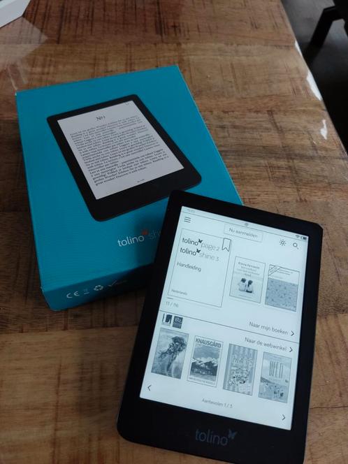 Mooie Tolino Shine 3 ereader, perfecte staat