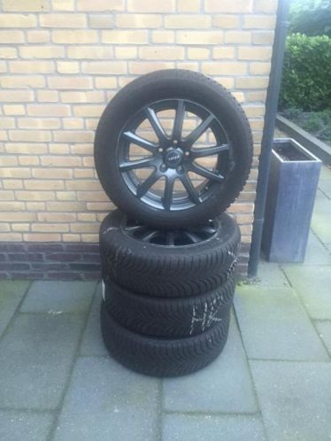 Mooie winterset Rial 16 inch 5x112 VW Seat Skoda Audi