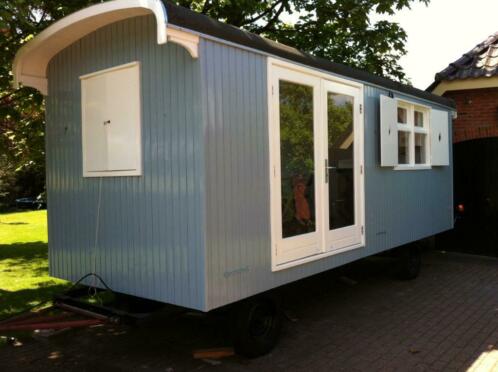 Mooie woonwagen - pipowagen - tiny house - geisoleerd 