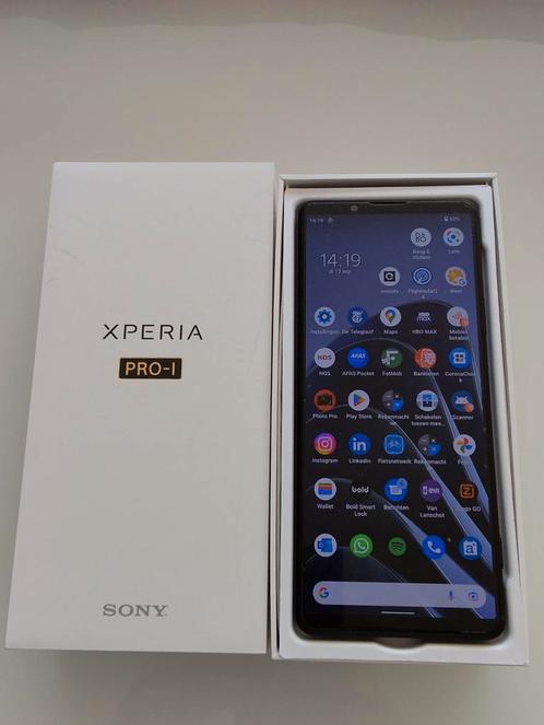 Mooie zwarte Sony experia pro-I.