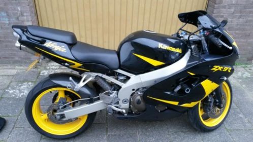 Mooie zwartgele met vele opties kawasaki zx9-r zx9r ninja