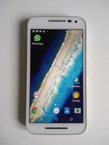 Moto G Gen 3 White, 8GB geheugen