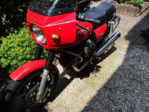 Moto Guzzi V50 met 750cc blok