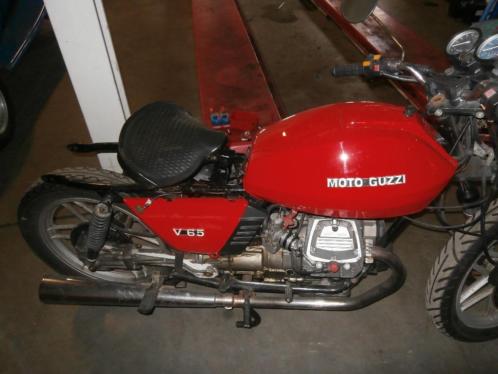 Moto Guzzi v65 1982 oldtimer ingeruild op kitcar