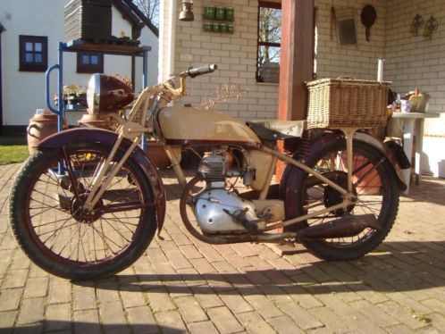 Motocomfort 1949 125 cc viertact complete motor rijdt prima