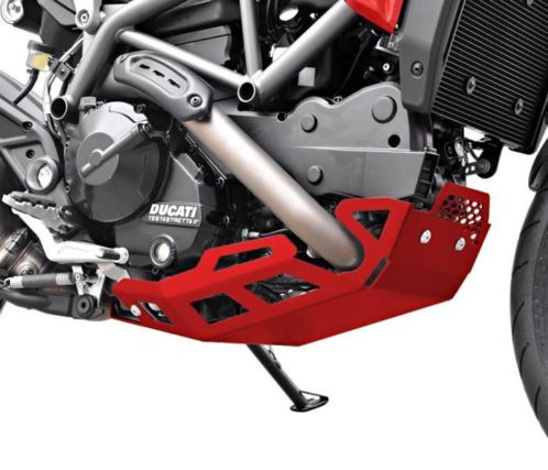Motor bescherming Ducati Hyperstrada 13-14 rood