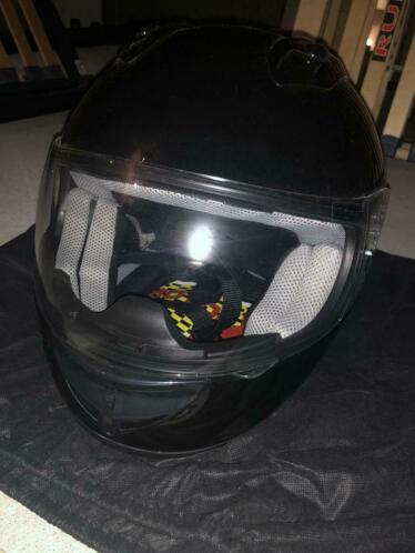 Motor helm zwart