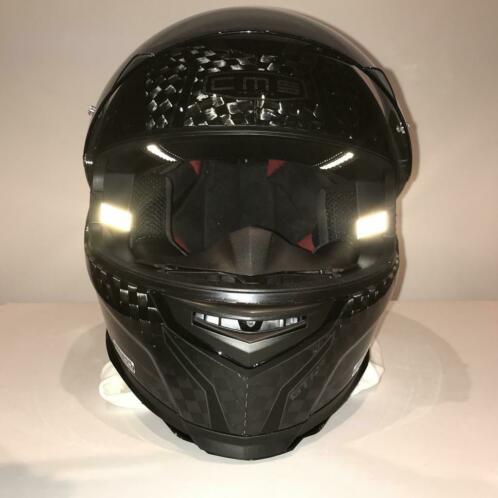 Motor helmet GTRs full carbon exposed. 56-57 S
