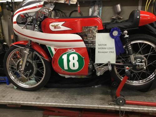 motor morini   125  cc  classic racer
