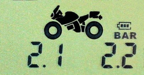 Motor TPMS Bandenspanning controle systeem voor Ducati