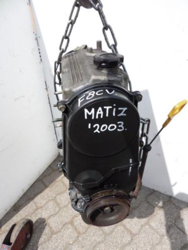 Motorblok Matiz 2003. 3-cil. 796cc Motorcode F8CV 38kw.