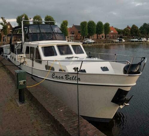 Motorboot 11.85 x 3.85 vetus 106 pk boeg amp hekschroef