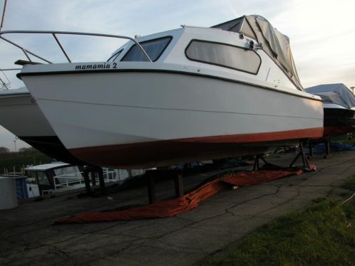 Motorboot Placom 650 met 40 pk 2takt buitenboordmotor