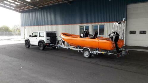 Motorboot Sportboot 15 PK Mercury wie NEU Fhrerscheinfrei