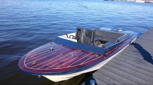 Motorboot  tourboot  speedboot met 55 pk motor en trailer