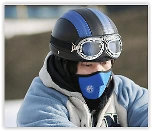 Motorcycle fleece mask