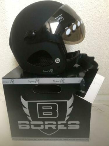 Motorhelm Bores SRM2 Slight Leder binnenvoering maat XL