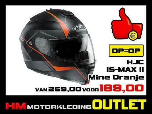  Motorhelm HJC - IS-MAX II - Uni - Mine - Magma Voordeel 