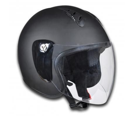 Motorhelm maat M (zwart)