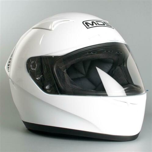 Motorhelm MDS M13 Wit (Integraalhelmen, Motorhelmen)