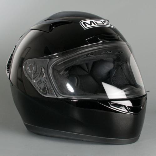 Motorhelm MDS New Sprinter Mono Zwart (Integraalhelmen)