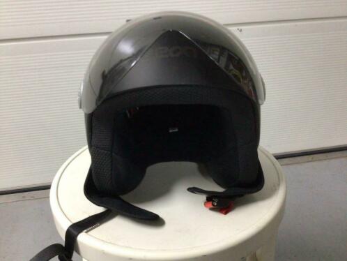 Motorhelm of voor scooters zgan maat m met getint vizier
