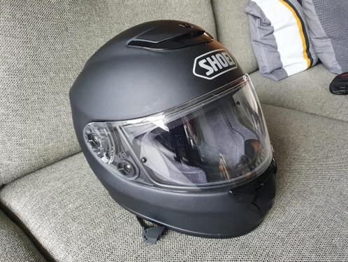 Motorhelm SHOEI, mat zwart, maat S