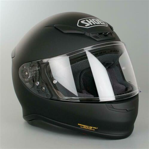 Motorhelm Shoei NXR Matzwart (Integraalhelmen, Motorhelmen)