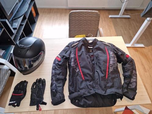 Motorkleding - Jacket, Helmet, Gloves, ART4 Chain and Lock