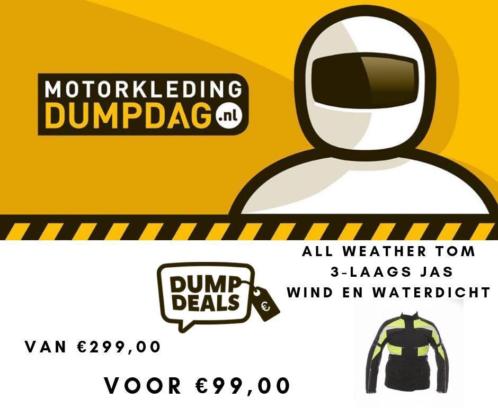 Motorkledingdumpdag dump-deals 29 amp 30 september