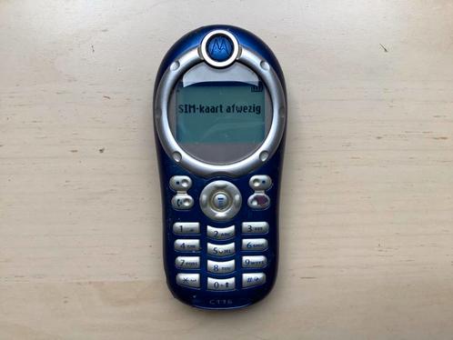 Motorola c116 blauwzilver.