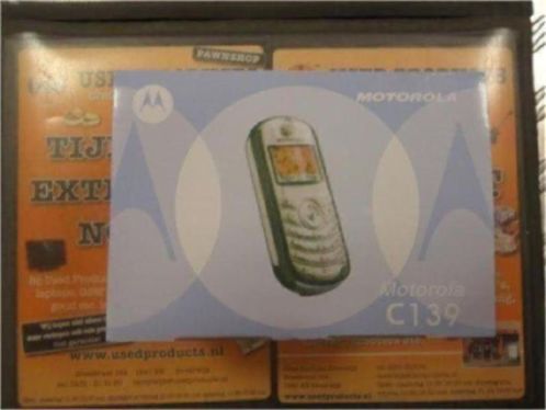 Motorola C139 Lebara Prepaid met 15,- Beltegoed