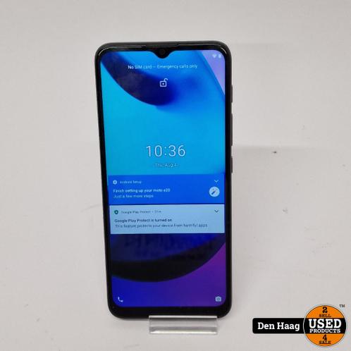 Motorola E20 32Gb zwart  nette staat