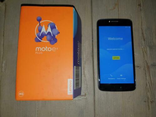 Motorola e4 plus 16 g telefoon