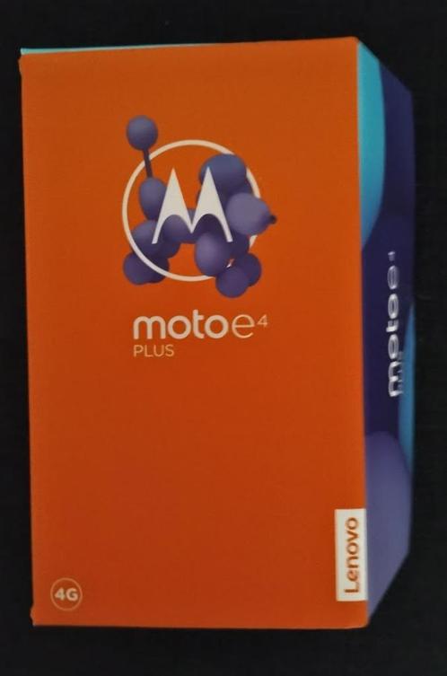 Motorola e4 plus Lenevo 4G in doos