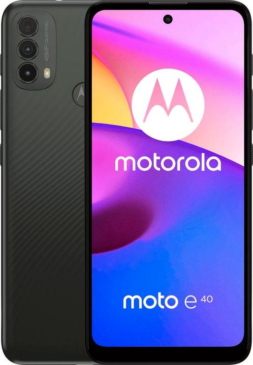 Motorola e40 64 GB grijs 1 week oud