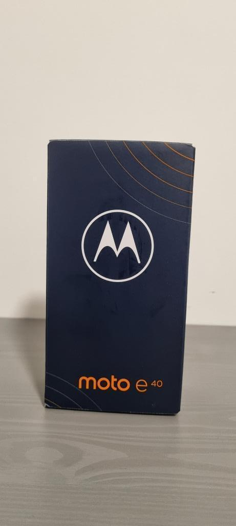 Motorola e40 carbon grey NIEUW (niet geopend)