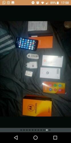 Motorola E5 Nieuw met bon en doos Check snel