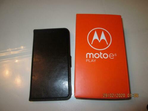 MOTOROLA E6 Play 2 dagen gebruikt