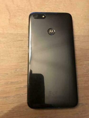 Motorola E6 Play in kleur zwart