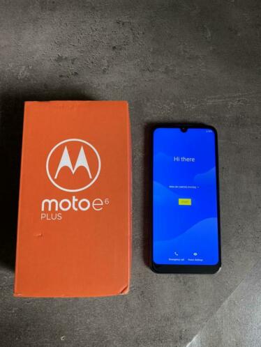 Motorola E6 plus 64GB  4GB ongebruikt