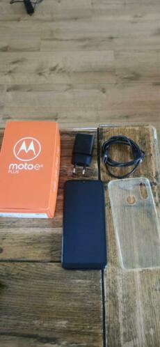 Motorola E6 plus 64GB (6.1 inch) compleet  hoesje