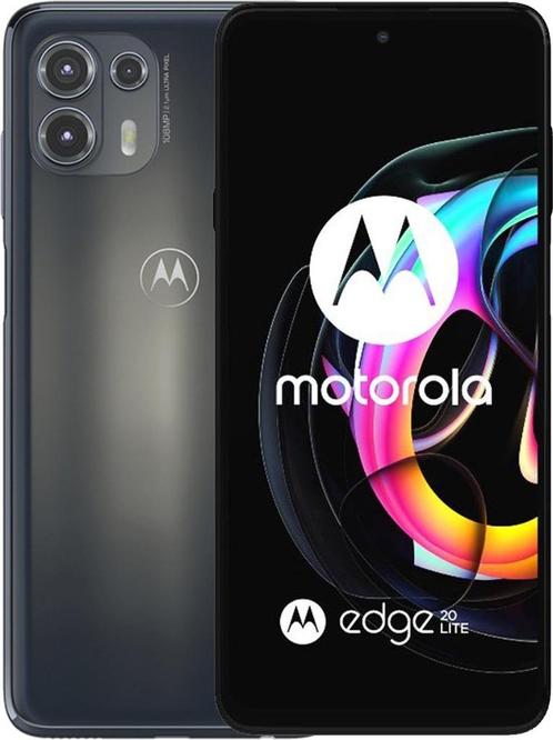 Motorola Edge 20 Lite - 5G - 128GB Electric Graphite ZO GOED