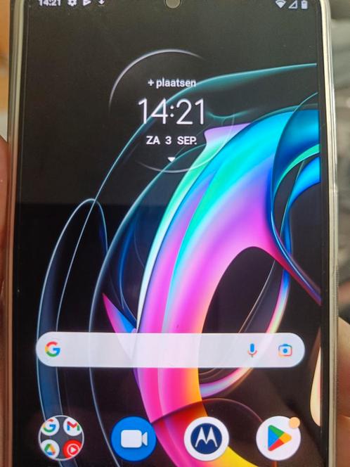 Motorola edge 20 lite 5G  zwart (XT2139-1) als nieuw